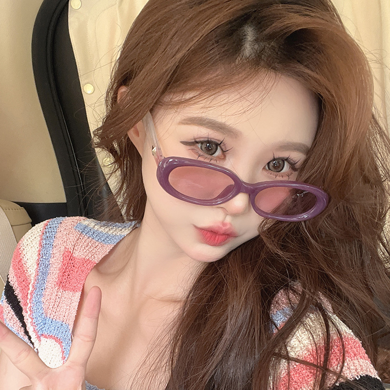🍥jellycuty🍥 🕶️Kính râm nam nữ thời trang đi biển mẫu mới Màu đen phong cách cá tính siêu ngầu | BigBuy360 - bigbuy360.vn
