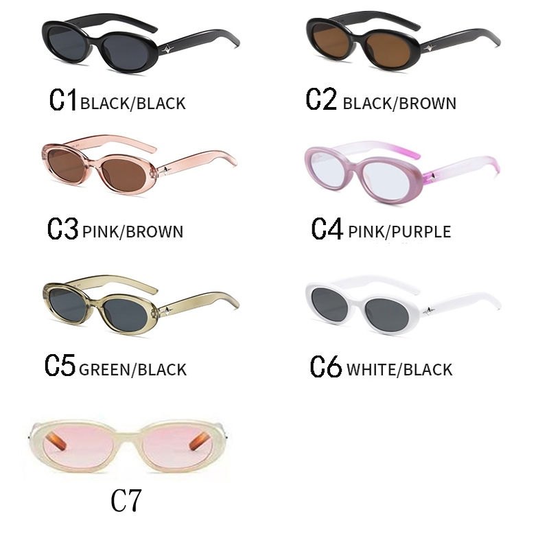 🍥jellycuty🍥 🕶️Kính râm nam nữ thời trang đi biển mẫu mới Màu đen phong cách cá tính siêu ngầu | BigBuy360 - bigbuy360.vn
