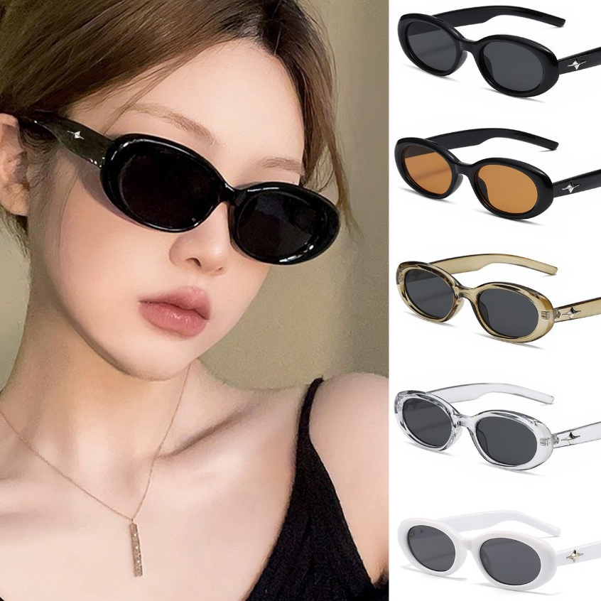 🍥jellycuty🍥 🕶️Kính râm nam nữ thời trang đi biển mẫu mới Màu đen phong cách cá tính siêu ngầu | BigBuy360 - bigbuy360.vn