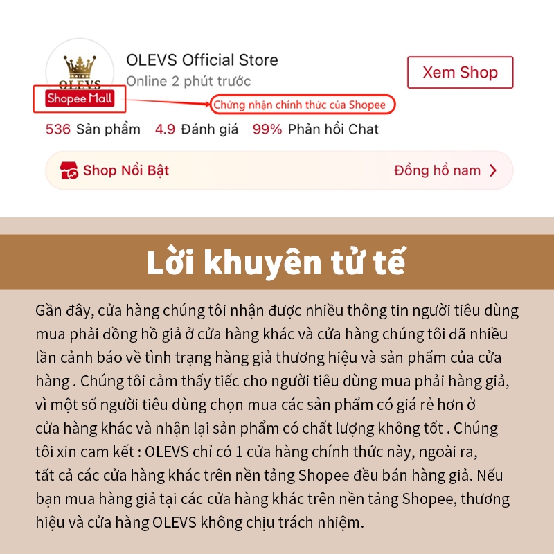 Đồng hồ nam OLEVS 2876 chính hãng dây da bò chống thấm nước sâu hiệu ứng phát sáng | BigBuy360 - bigbuy360.vn