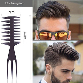 Lược chải tạo kiểu cắt màu 3D, cắt tóc salon chuyên nghiệp, độ bền cực cao, không chính thống, unisex, gỡ rối