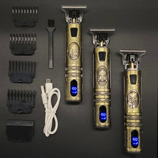Vintage T9 Không Dây Chuyên Nghiệp Cắt Tóc Tông Đơ Điện Cho Nam Cắt Tóc Máy Cạo Râu