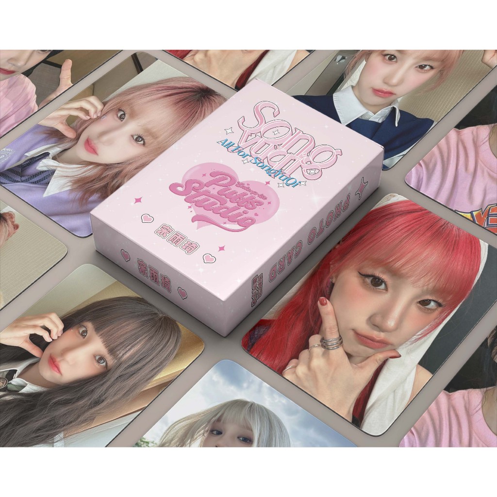 50-119 chiếc (G) I-DLE Thẻ LOMO Laser I SWAY 2nd Full Album Super Lady Photocards GIDLE YUQI MIYEON 
