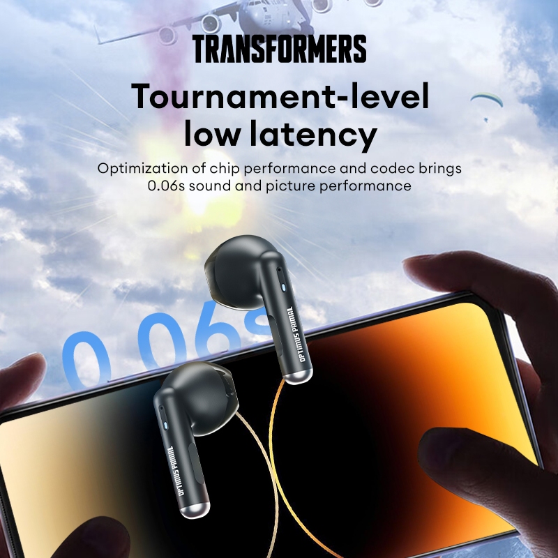 Tai nghe Bluetooth Transformers TF-T28 Cảm ứng thông minh IPX4 Thể thao Âm nhạc chống nước Chế độ kép có Mic Bluetooth 5.4 | BigBuy360 - bigbuy360.vn