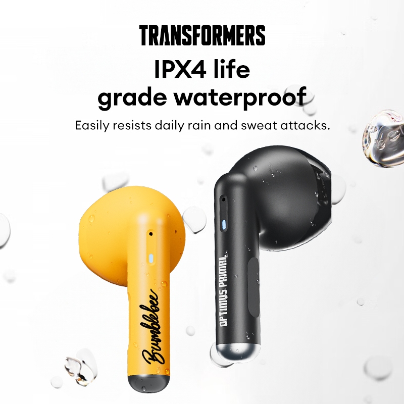 Tai nghe Bluetooth Transformers TF-T28 Cảm ứng thông minh IPX4 Thể thao Âm nhạc chống nước Chế độ kép có Mic Bluetooth 5.4 | BigBuy360 - bigbuy360.vn