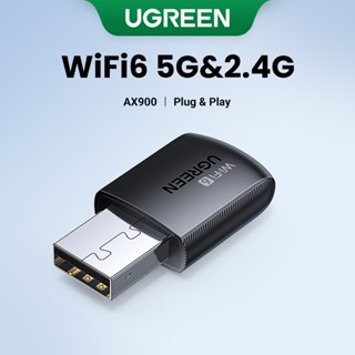 Bộ chuyển đổi WiFi UGREEN AC650 / AC900 5G & 2.4G WiFi USB Ethernet cho PC Laptop Máy tính để bàn Windows Linux Ăng-ten WiFi Dongle Card mạng