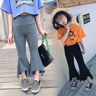 Đáy chuông bé gái 1-10 tuổi, quần cắt mỏng, quần đuôi cá