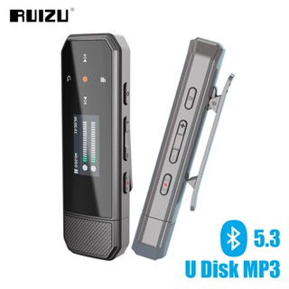 Ruizu X80 Máy Nghe Nhạc 64G U Disk HiFi Lossless Bluetooth MP3 Có Kẹp Hỗ Trợ Ghi Tập Tin Chuyển Máy Đo Chiều Di Động Walkman