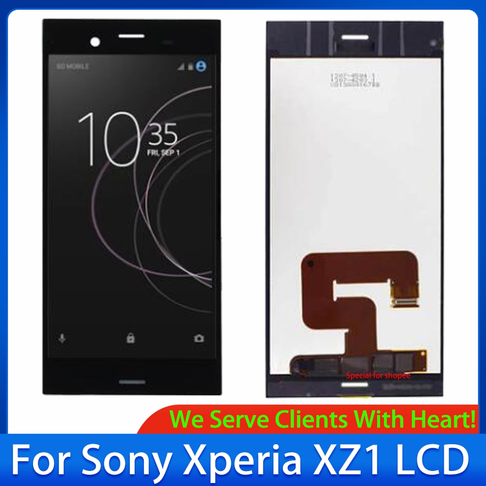 5.2 "Chất Lượng Cao Cho SONY Xperia XZ1 LCD G8341 G8342 Màn Hình Hiển Thị Bộ Số Hóa Cảm Ứng Lắp Ráp 