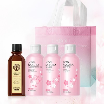 Bộ Chăm Sóc Đầu LAIKOU Làm Sạch Sâu Nhẹ nhàng Nuôi Dưỡng Sửa Chữa Chia Đầu Mịn Khô Sửa Chữa Tóc Hư Tổn Tóc