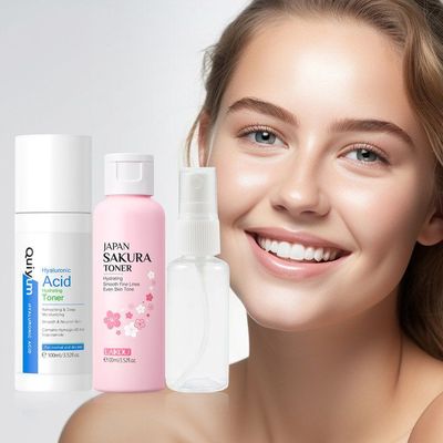 Nước Rửa Mặt 100ml 2 Chiếc Với Xịt Trận 30ml Làm Mới Hydrat Hóa Nuôi Dưỡng Giảm Khô Da Di Động Cho Du Lịch