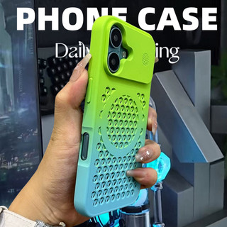 【 Ốp lưng cứng Pc / Xanh lá cây 】 tương thích cho iPhone 13 14 15 16 pro max