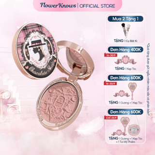 Flower Knows Phấn Má Hồng Mềm Mịn In Nổi Họa Tiết Hoa 5g