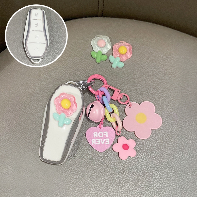 Trend Mall Dành Cho Byd Key Case Byd Atto3 dolphin E2 Key Case Atto3 Móc Khóa Dễ Thương Móc Khóa Thờ
