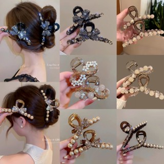 Kẹp Tóc Nơ Kim Cương Giả Cho Nữ Kẹp Tóc Cá Mập Hàn Quốc