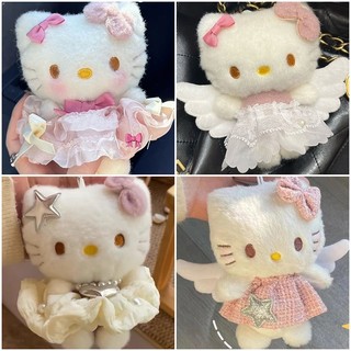 Móc khóa mèo dễ thương Động vật Mini Vòng chìa khóa búp bê Kitty Đồ dùng quà tặng ngộ nghĩnh