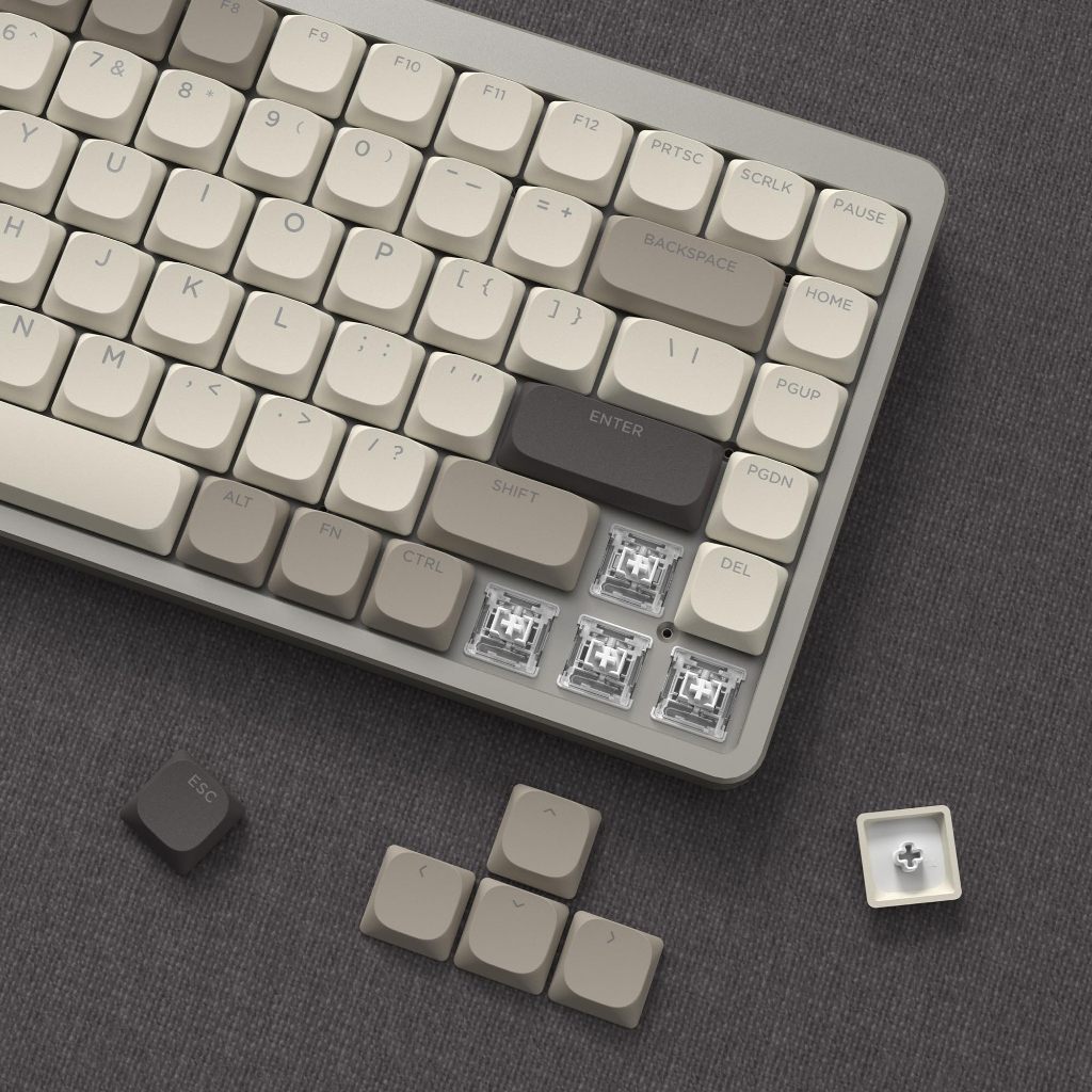 Womier 140 Phím Low Profile Shine Through Keycaps Double Shot RGB Key cap cho 60% 61 / 87 / 104 Cherry Gateron MX Gamer Bàn phím cơ | BigBuy360 - bigbuy360.vn