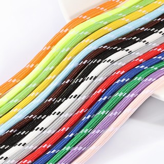 5mm Màu Polyester Dây Tròn DIY Dây Dệt Tay Chống Mài Mòn Dây Quần Dây Dây Giày Dây
