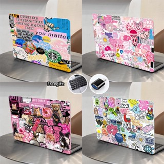 Ốp In Hình Dán Thời Trang Cho 2024 Macbook M3 Air13 Air15 A3113 A3114 Pro14 M3 A2918 A2991 Air Pro13.3 Retina A2179 A2338 M1 Air 2020 A2337 Pro M1 M2 Có Vỏ Bàn Phím