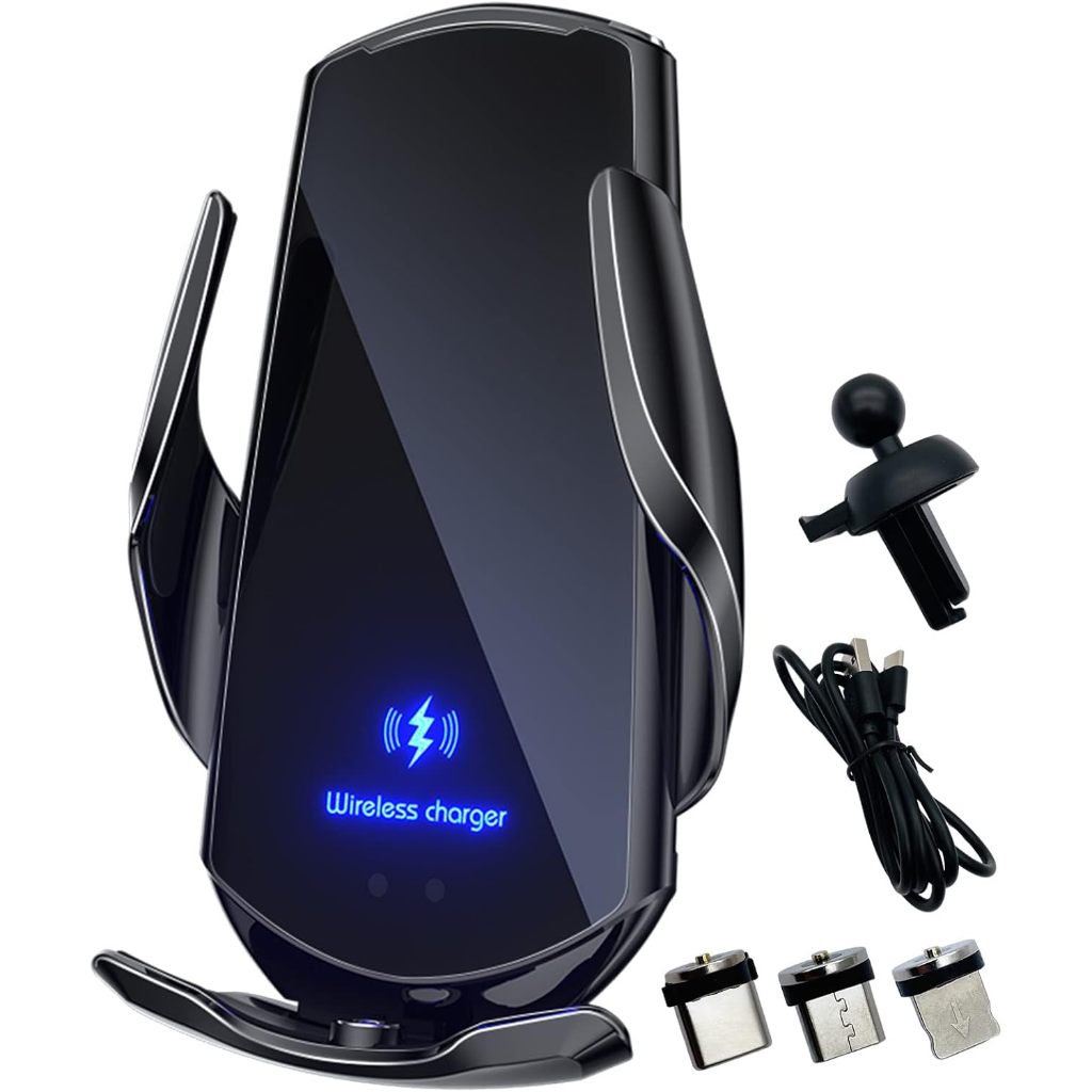 Bộ sạc ô tô không dây - Giá đỡ điện thoại sạc nhanh 15W