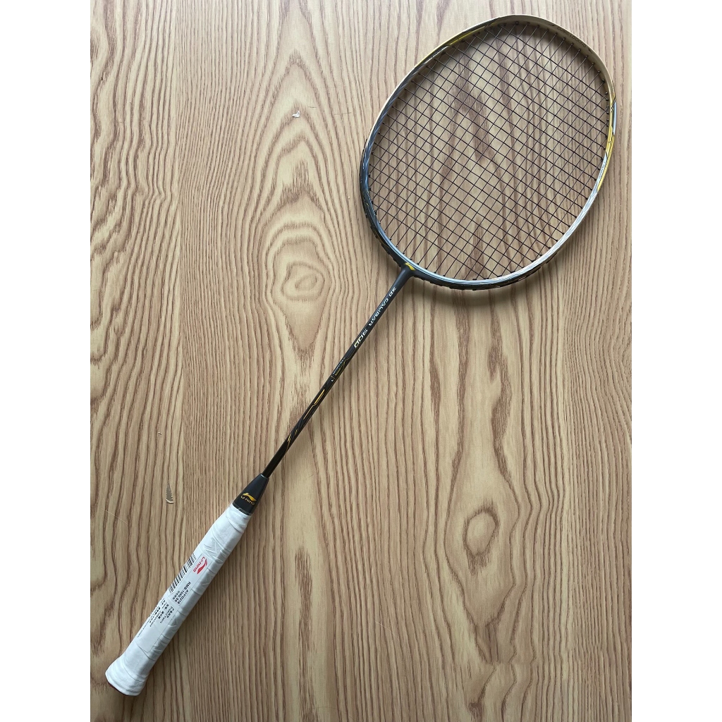 【LINING】Vợt cầu lông Li Ning 3D CALIBAR 900 Vợt cầu lông sợi carbon chất lượng cao 4UG5 With String