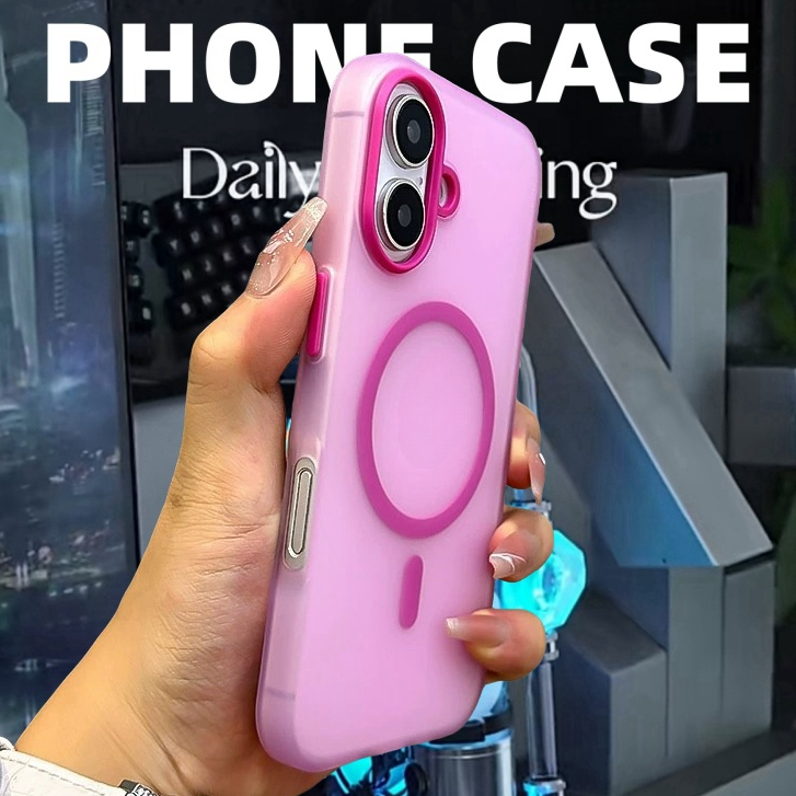 【 Vỏ mềm TPU dày / mờ / Xanh lục 】 tương thích cho iPhone 13 14 15 16 pro max