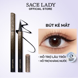 Bút Kẻ Mắt SACE LADY Dạng Lỏng Lâu Trôi Không Thấm Nước Nhanh khô Trang Diểm Mắt 0.7g