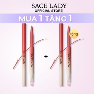 Chì Kẻ Viền Môi SACE LADY Sắc Tố Cao Kết Cấu Mịn Màng Trang Điểm Cho Nữ Da NăngTrang Diểm 