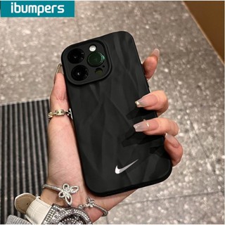 ibumpers Ốp Lưng iPhone Xinh Hàn Quốc Nike Ốp Điện Thoại nhám Mỏng Silicon Mềm Chống Sốc Chống Bẩn Cho Iphone 15 14 12 13 11 Pro Max IP 7 8 Plus Iphon X XS XR