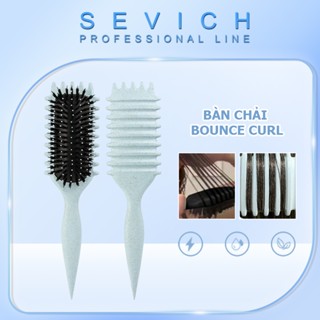  Svich Bounce Curl Define Stylish Brush Detangling Hair Brush Tangled Hair Lược Định hình Định hình uốn tóc Dụng cụ tạo kiểu tóc 