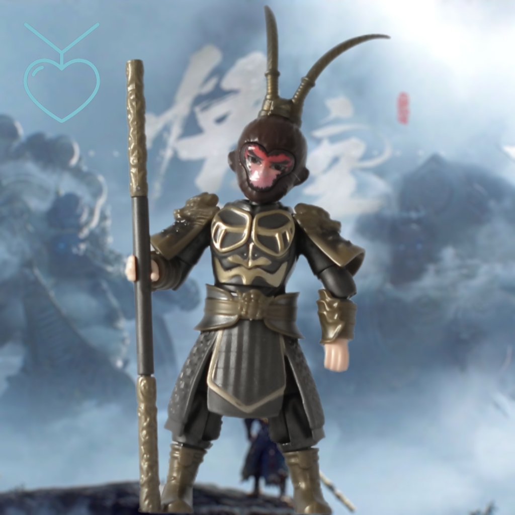 Tương thích với Lego-Black Myth Goku-Building Blocks Multi-Joint Movable-Minifigures, < Huyền thoại 