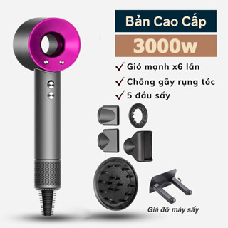 24Hours Máy Sấy Tóc Gấp Gọn tạo kiểu ION ÂM 3000W công nghệ 2 chiều nóng lạnh công suất lớn, nhiều chế độ điều chỉnh, Tạo Kiểu tóc nhanh khô panasonic