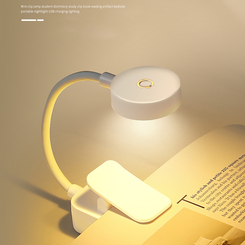 Đèn Đọc Sách Mini Bảo Vệ Mắt, 360 độ điều chỉnh Có Thể Sạc Lại Dùng để đọc sách