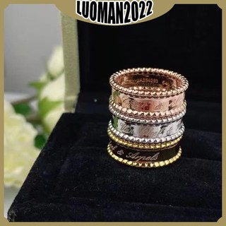  Nhẫn nữ chữ ký thời trang cỏ bốn lá 