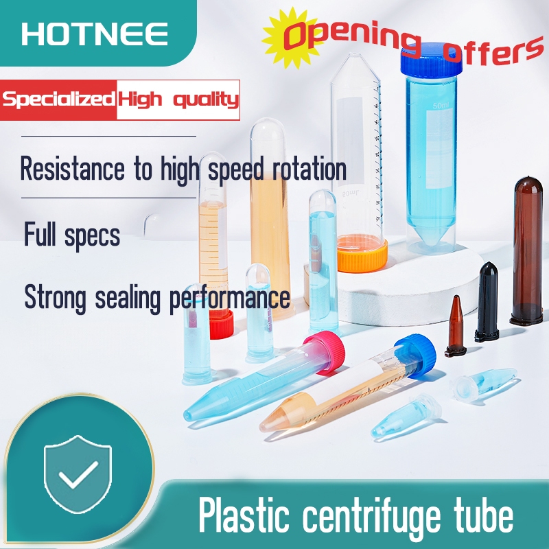 Ống ly tâm nhựa dùng một lần phòng thí nghiệm ống ly tâm 0,2ml-100ml ống EP tốt nghiệp tốc độ cao