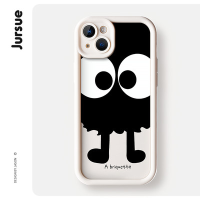 Ốp lưng JURSUE hoạt hình dễ thương đẹp độc lạ ngộ nghĩnh cho iPhone 16 15 14 13 12 11 Pro Max SE 2020 X XR XS ip 8 7 Plus GA036