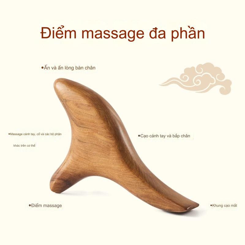 Gỗ Kích Hoạt Điểm Máy Mát Xa Gỗ Đàn Hương Massage Tam Giác Chuyên Nghiệp Gua Sha Dụng Cụ Massage Tay Dụng Cụ Phản Quang Máy Mát Xa Bấm huyệt Bằng Gỗ SPA Dụng Cụ Thoát Nước Lymphatic Chân