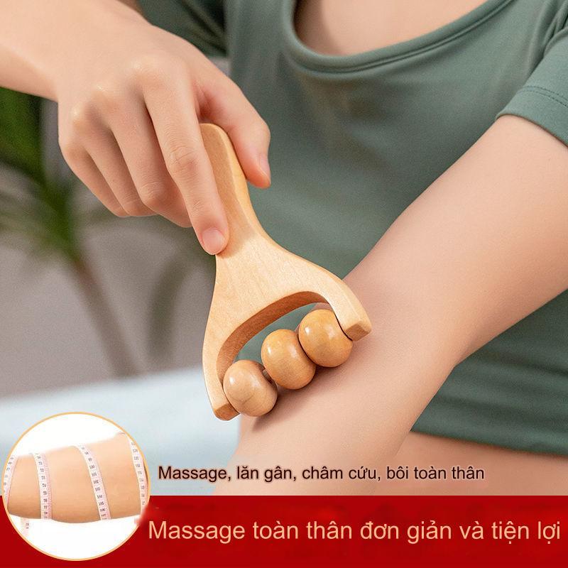 1 Máy Mát Xa Trị Liệu Massage Con Lăn Đầu Cổ Giảm Đau Cơ Dụng Cụ Trị Liệu Phản Quang Cơ Thể Guasha Đa Năng Máy Mát Xa Tay Mini Dụng Cụ Massage Chân