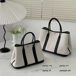 Túi Đựng Sân Vườn Vải Với Túi Tote Da Bò Dung Tích Lớn Da Thật Màu Tương Phản Túi Xách Phong Cách Mới Một Vai Chữ Thập @ -333333-0923