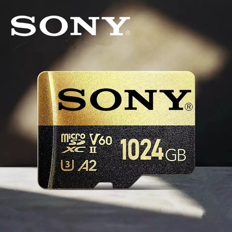 Sony Super Micro SD A2 256GB 512GB 1024GB Class 10 SDHC SDXC Thẻ nhớ & Bộ chuyển đổi