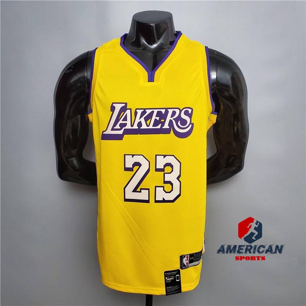 Nam Jersey Hot Pressed Los Angeles Lakers LeBron James 2023-24