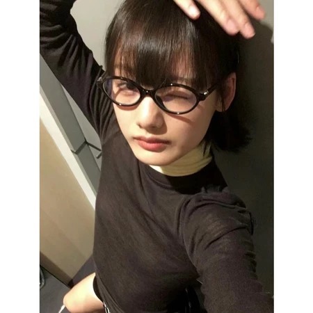 🍥jellycuty🍥 👓Mắt kính gọng cận nữ form Oval dẹt Y2k Phong cách Hàn Quốc Hot trend | BigBuy360 - bigbuy360.vn