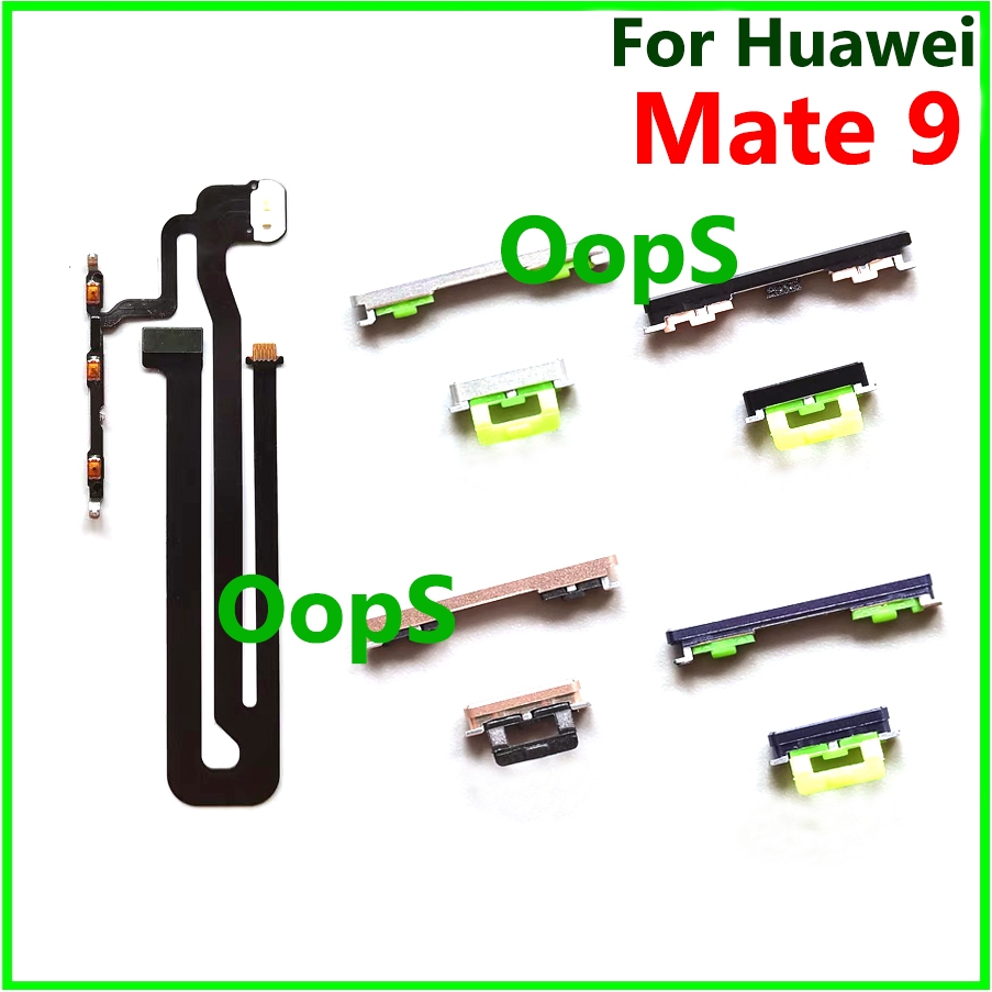 Dành Cho Huawei Mate 9 Nút Âm Lượng Công Tắc Nguồn Bật Tắt Nút Chìa Khóa Flex Ribbon Cable mate9