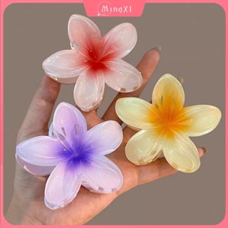 Kẹp Tóc Hình Hoa Kẹp Hoa Sứ Nhiều Màu Sắc Phong Cách Hawaii Thời Trang Cho Nữ