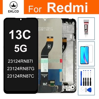 Dành Cho Xiaomi Redmi 13C 5G Màn Hình LCD 23124RN87G Bộ Số Hóa Màn Hình Cảm Ứng Có Khung Thay Thế