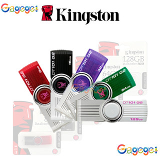  Ổ đĩa Flash USB xoay được Kingston DT101 2GB 4GB 8GB 16GB 32GB 64GB Flash Driver 128GB 2GB Lưu trữ tập tin dữ liệu nhạc 