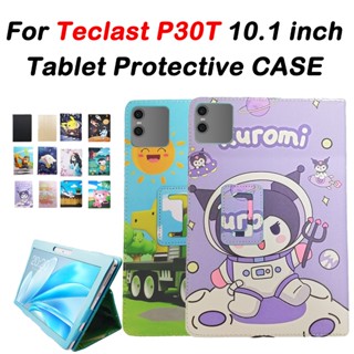 Dành Cho Teclast P30T 10.1 inch 2023 Hoạt Hình Dễ Thương Bao Da PU Chất Lượng Cao Teclast P30 T Android Máy Tính Bảng Từ Trường Hợp
