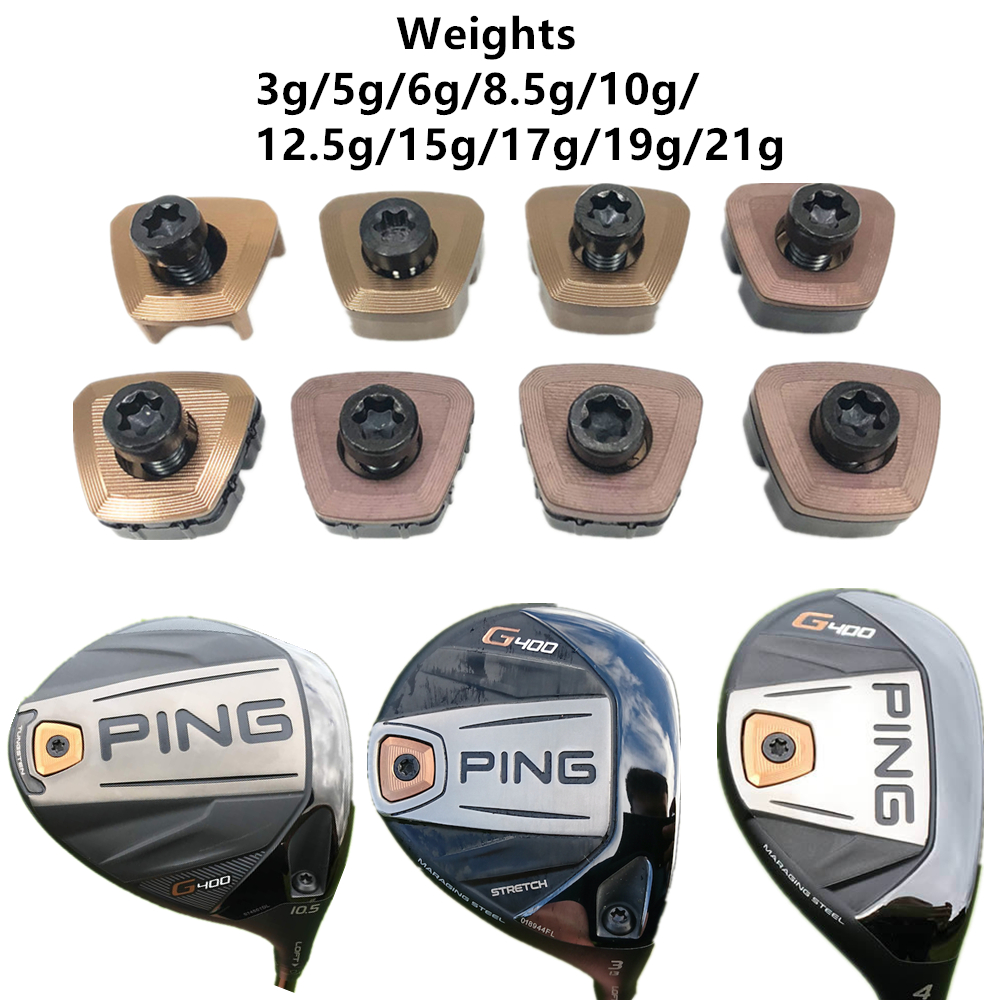 1 Chiếc Trọng Lượng Golf Tương Thích Phù Hợp Với Ping G400 Driver G400 Fairway Gỗ Câu Lạc Bộ Golf Đầ