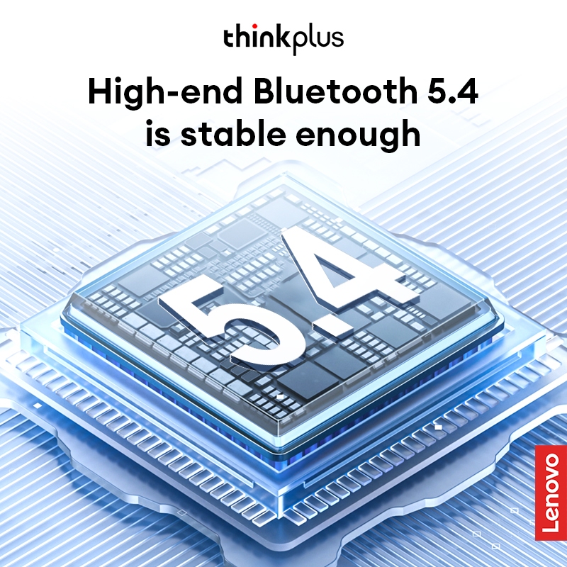 Tai nghe Bluetooth Lenovo LP23 Tai nghe không dây Âm nhạc chơi game Chế độ kép có Mic BT5.4 | BigBuy360 - bigbuy360.vn