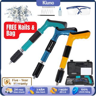  5 -year warranty Súng Đính Đinh Máy bắn đinh bê tông thế hệ mới Súng bắn đinh hạt nổ tặng kèm 50 đinh 